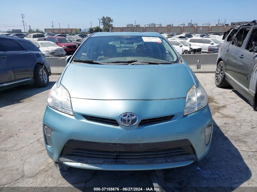2013 Toyota Prius Two VIN: JTDKN3DU7D1717360 Lot: 37155676