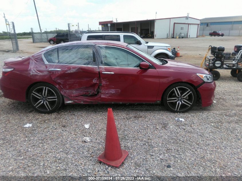 2017 Honda Accord Sport VIN: 1HGCR2F57HA151121 Lot: 37159034