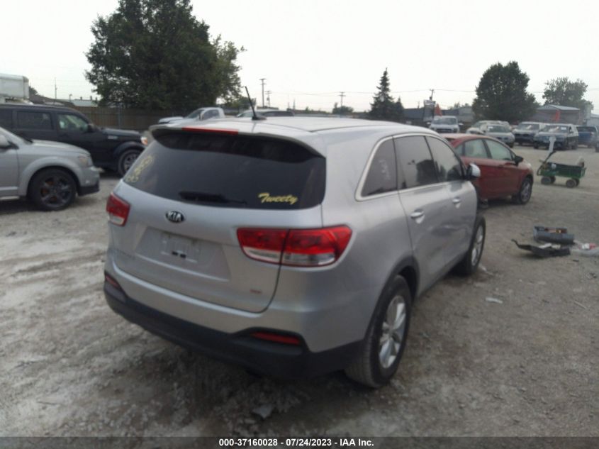 2016 Kia Sorento 2.4L L VIN: 5XYPG4A31GG163206 Lot: 37160028