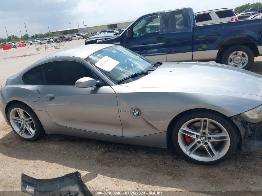 2007 BMW Z4 3.0Si VIN: 4USDU53427LV34217 Lot: 37160246