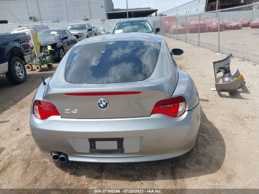 2007 BMW Z4 3.0Si VIN: 4USDU53427LV34217 Lot: 37160246