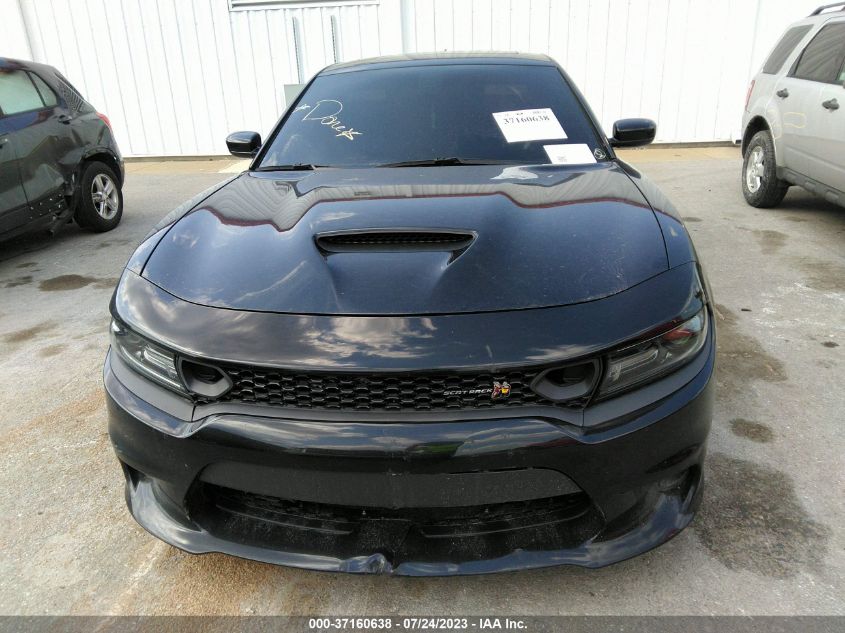 2020 Dodge Charger Scat Pack Rwd VIN: 2C3CDXGJXLH111605 Lot: 37160638