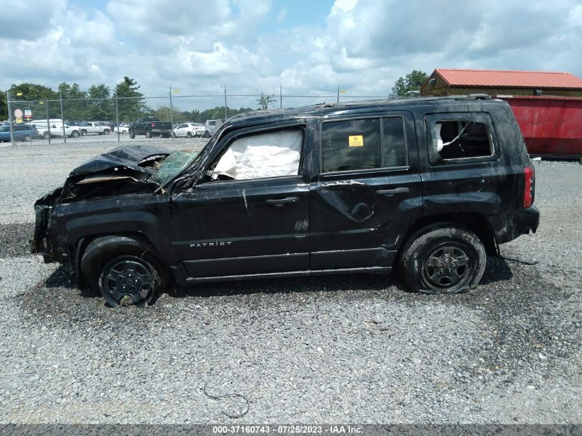 2017 Jeep Patriot Sport 4X4 VIN: 1C4NJRBB9HD194487 Lot: 37160743