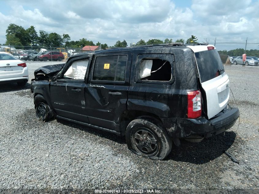 2017 Jeep Patriot Sport 4X4 VIN: 1C4NJRBB9HD194487 Lot: 37160743