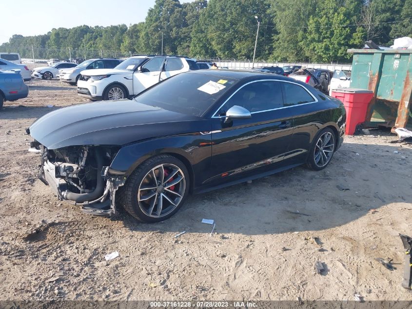 2018 Audi S5 Coupe Prestige VIN: WAUR4AF56JA079882 Lot: 37161228