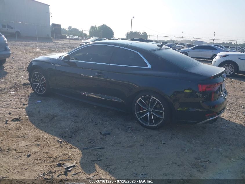 2018 Audi S5 Coupe Prestige VIN: WAUR4AF56JA079882 Lot: 37161228