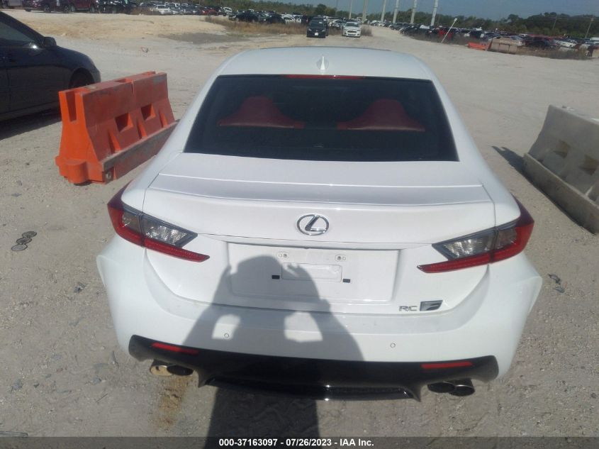 2015 Lexus Rc F VIN: JTHHP5BC1F5001364 Lot: 37163097