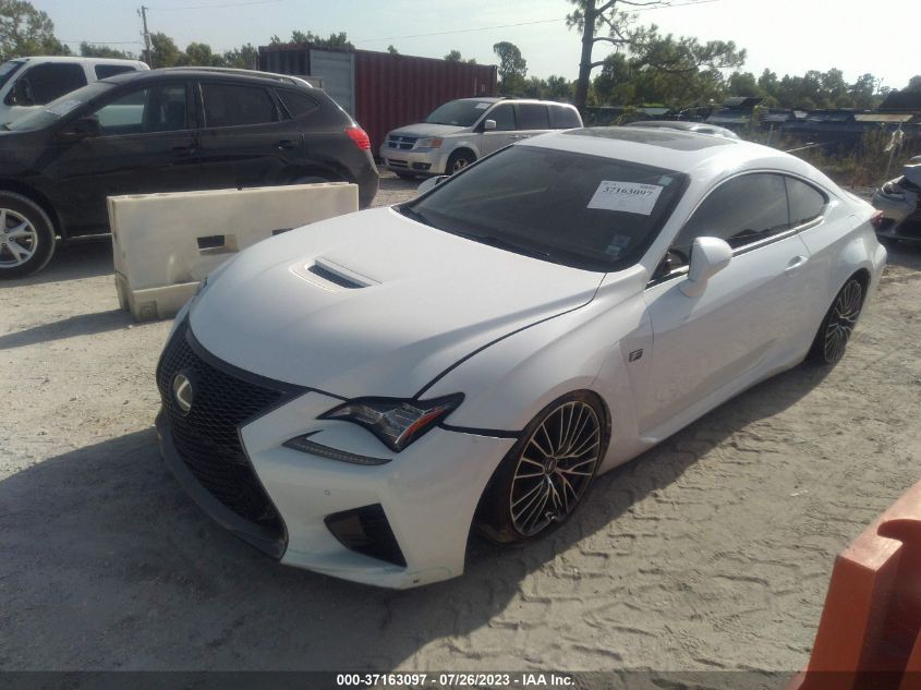 2015 Lexus Rc F VIN: JTHHP5BC1F5001364 Lot: 37163097