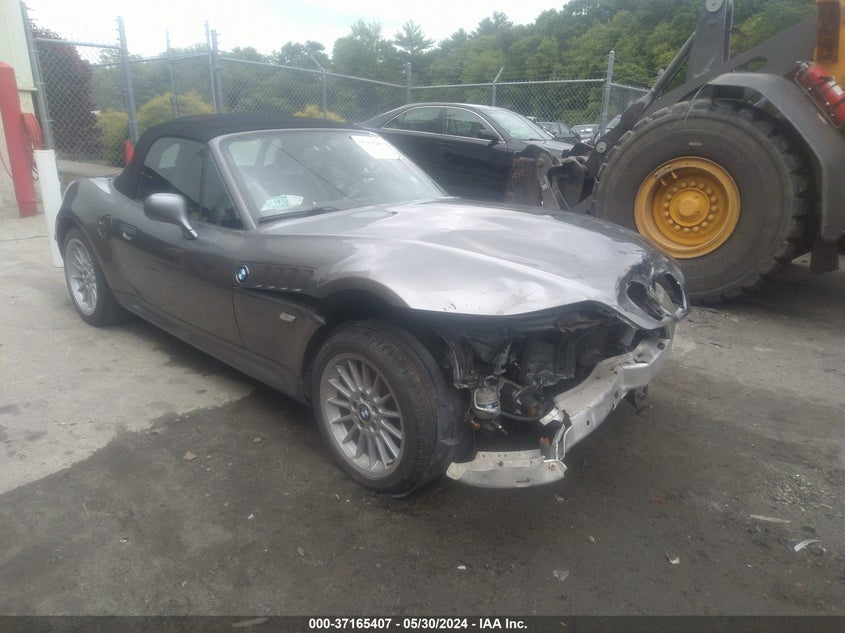 2002 BMW Z3 3.0I VIN: 4USCN53452LJ60770 Lot: 37165407