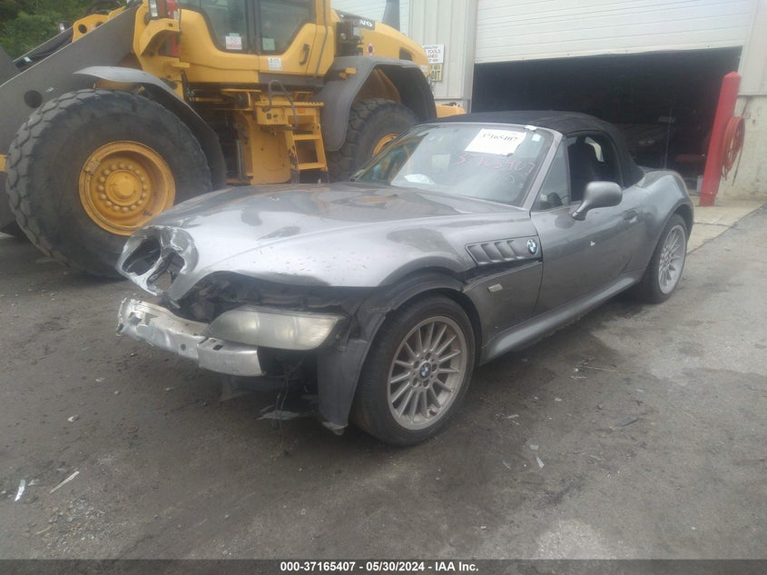 2002 BMW Z3 3.0I VIN: 4USCN53452LJ60770 Lot: 37165407
