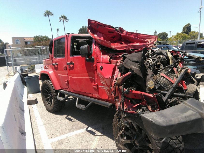 2012 Jeep Wrangler Unlimited Sahara VIN: 1C4BJWEGXCL217217 Lot: 37166106