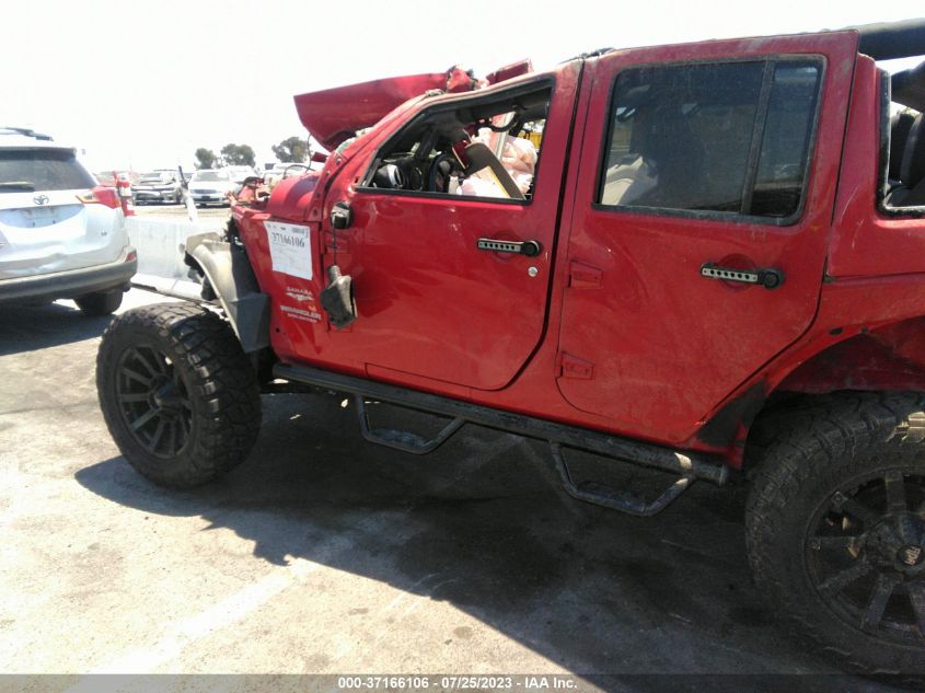 2012 Jeep Wrangler Unlimited Sahara VIN: 1C4BJWEGXCL217217 Lot: 37166106