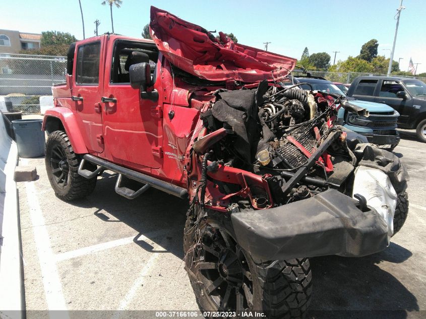 2012 Jeep Wrangler Unlimited Sahara VIN: 1C4BJWEGXCL217217 Lot: 37166106