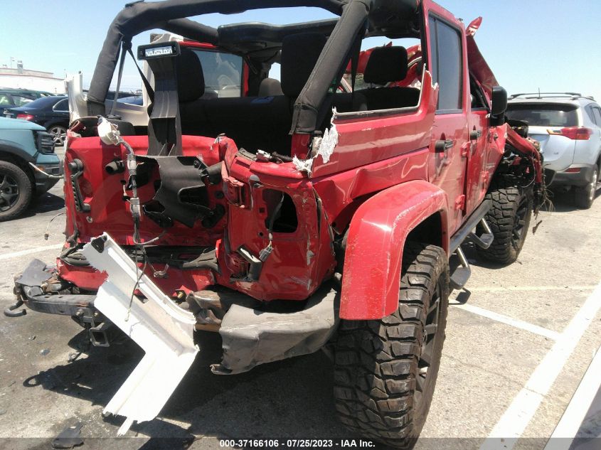 2012 Jeep Wrangler Unlimited Sahara VIN: 1C4BJWEGXCL217217 Lot: 37166106