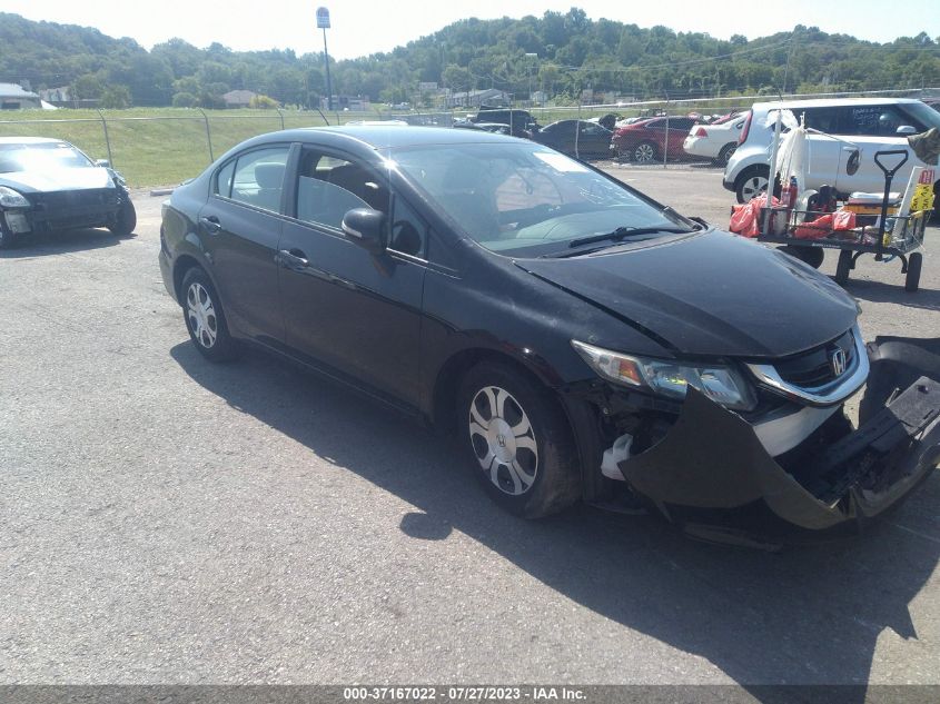 2013 Honda Civic Hybrid VIN: 19XFB4F2XDE002498 Lot: 37167022