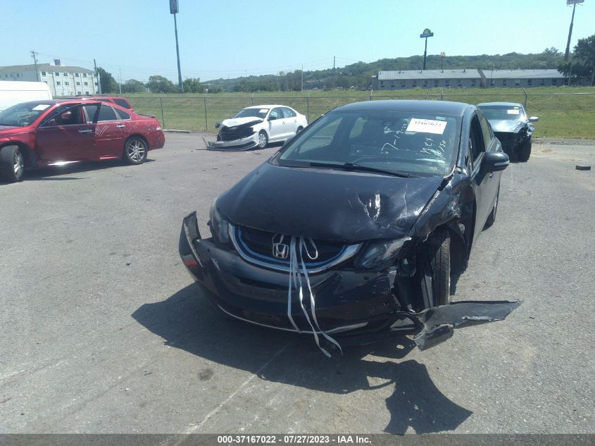 2013 Honda Civic Hybrid VIN: 19XFB4F2XDE002498 Lot: 37167022