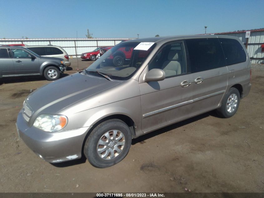 KNDUP131746532727 2004 Kia Sedona Lx/Ex