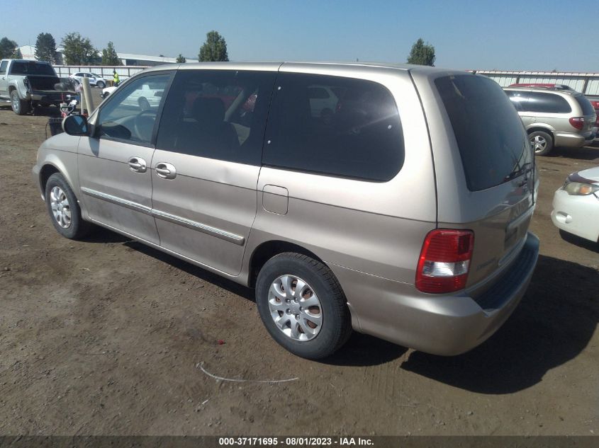 KNDUP131746532727 2004 Kia Sedona Lx/Ex