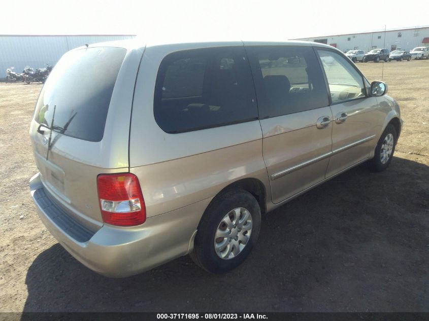 KNDUP131746532727 2004 Kia Sedona Lx/Ex