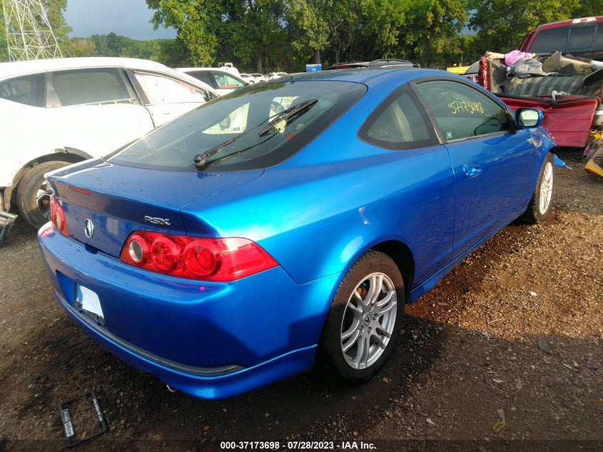 2006 Acura Rsx VIN: JH4DC54866S006659 Lot: 37173698
