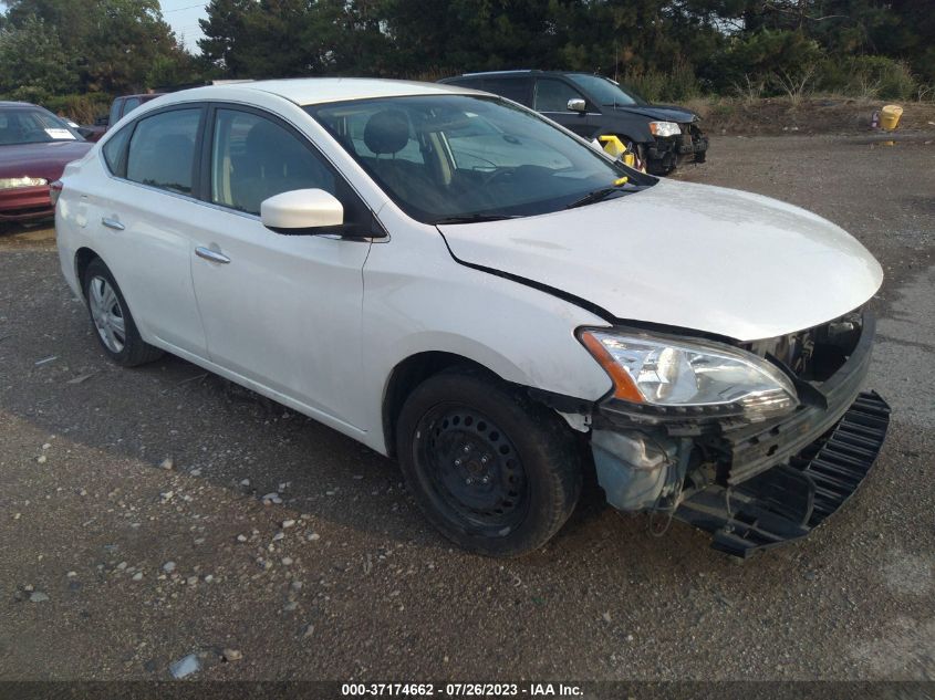 2013 Nissan Sentra Sv VIN: 3N1AB7AP8DL719186 Lot: 37174662