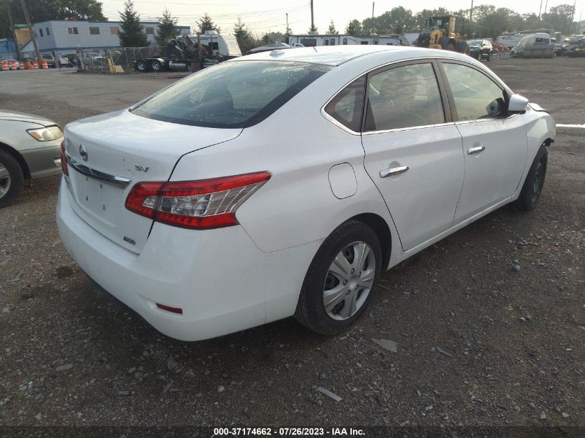 2013 Nissan Sentra Sv VIN: 3N1AB7AP8DL719186 Lot: 37174662