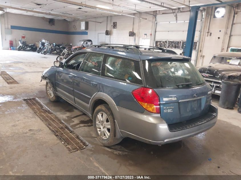 2005 Subaru Outback 2.5I Limited VIN: 4S4BP62C557392367 Lot: 37179624