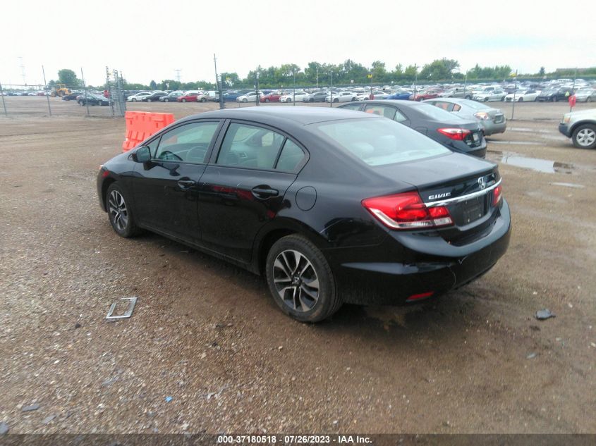 19XFB2F89FE237678 2015 Honda Civic Sedan Ex