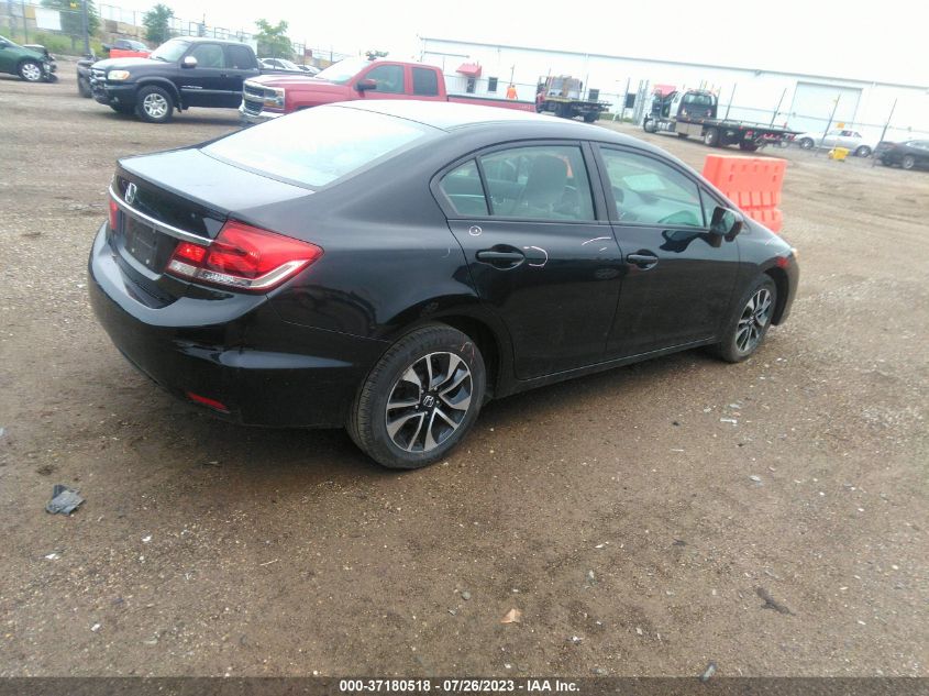 19XFB2F89FE237678 2015 Honda Civic Sedan Ex