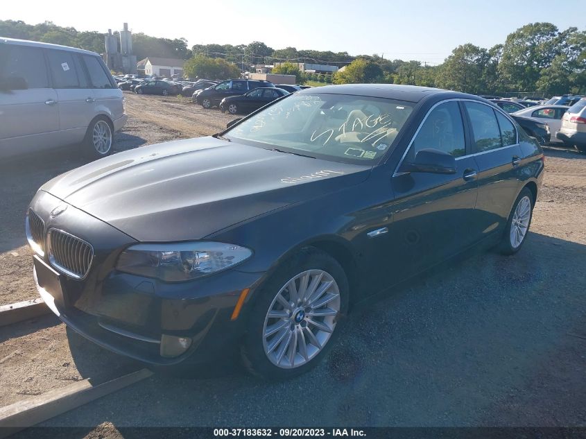 2013 BMW 535I xDrive VIN: WBAFU7C51DDU69754 Lot: 37183632