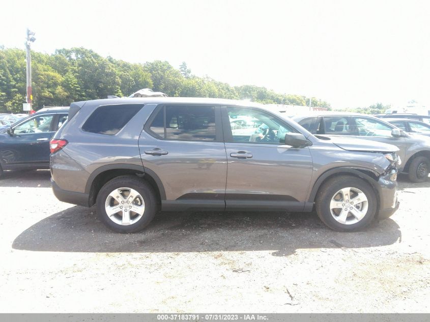 2023 Honda Pilot Awd Lx VIN: 5FNYG1H28PB034399 Lot: 37183791