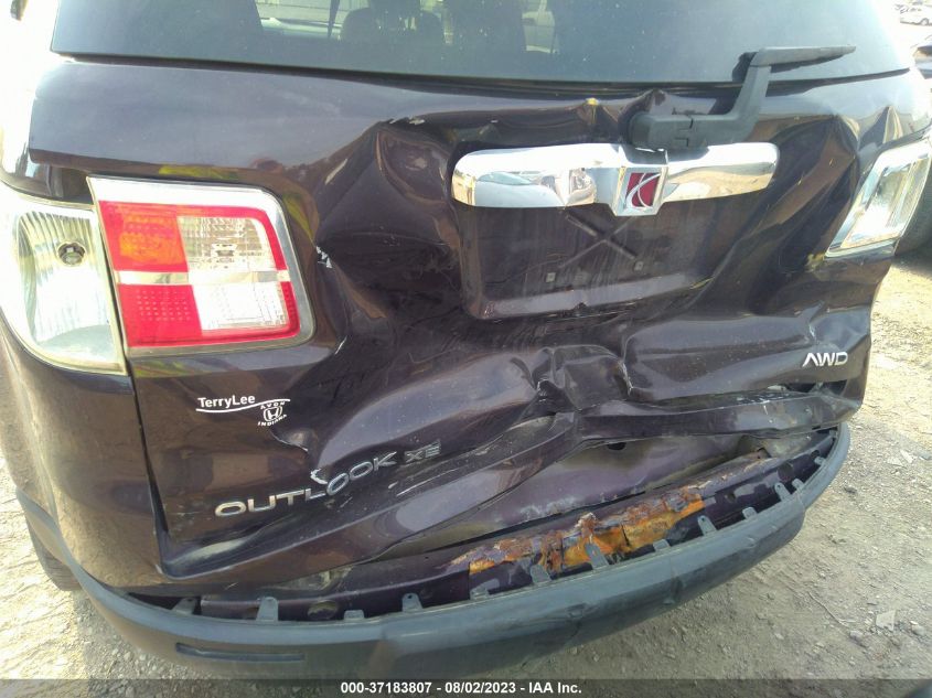 2009 Saturn Outlook Xe VIN: 5GZEV13D69J210135 Lot: 37183807