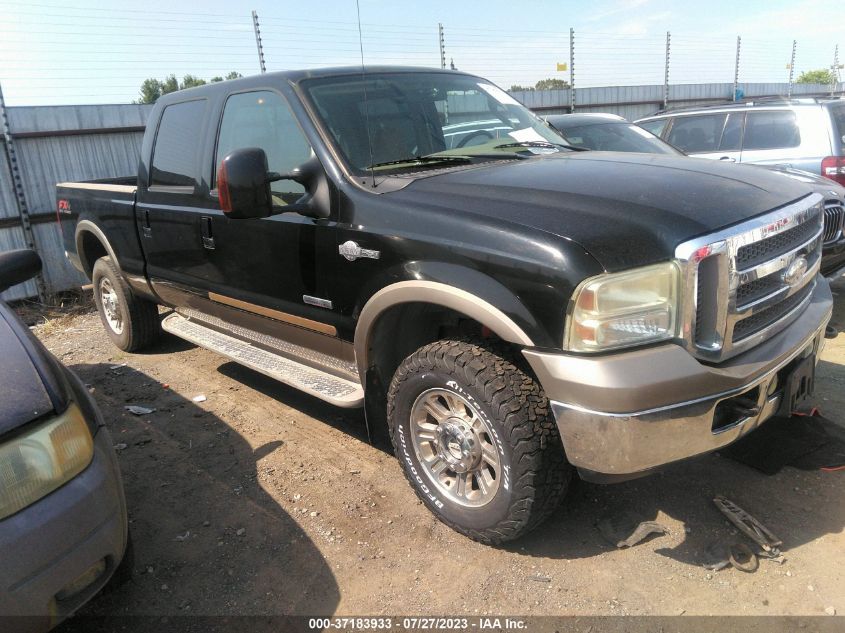 1FTSW21P56EA10288 2006 Ford F-250 Xlt/Lariat/Xl