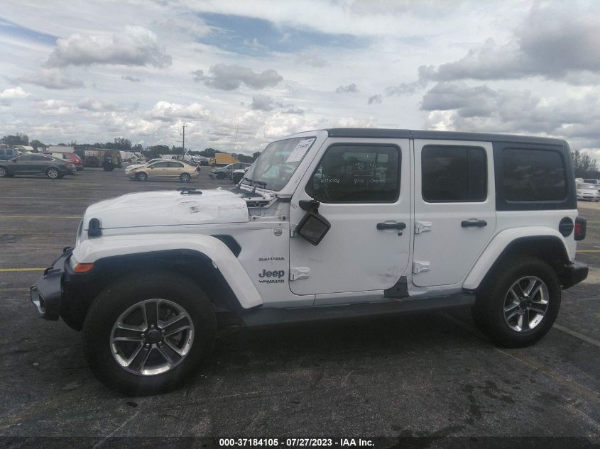 1C4HJXEN8MW536100 2021 Jeep Wrangler Unlimited Sahara 4X4