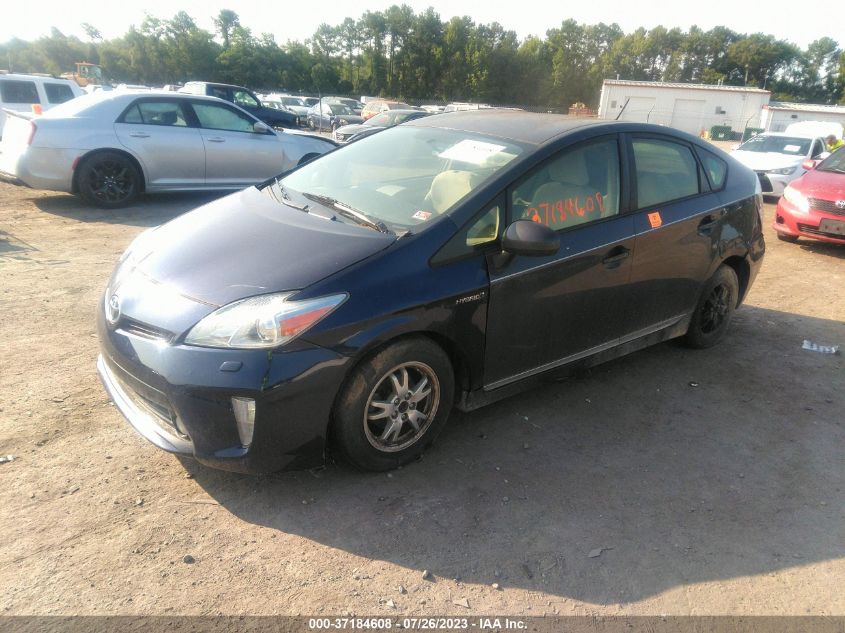 2012 Toyota Prius Three VIN: JTDKN3DU0C1509402 Lot: 40748687