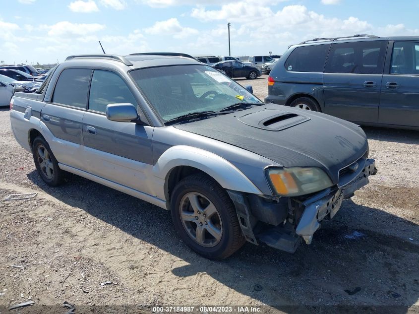 2005 Subaru Baja Turbo VIN: 4S4BT63CX55107040 Lot: 37184987