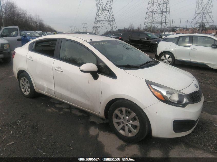 2013 Kia Rio Lx VIN: KNADM4A32D6270191 Lot: 37185157