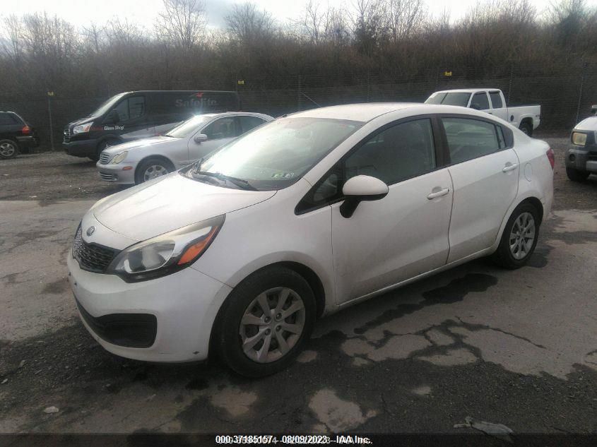 2013 Kia Rio Lx VIN: KNADM4A32D6270191 Lot: 37185157