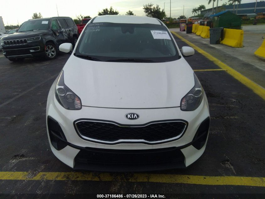 2021 Kia Sportage Lx VIN: KNDPM3AC0M7896066 Lot: 37186486