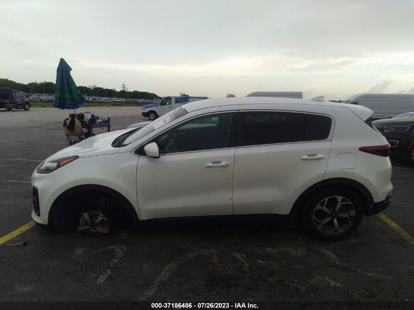 2021 Kia Sportage Lx VIN: KNDPM3AC0M7896066 Lot: 37186486