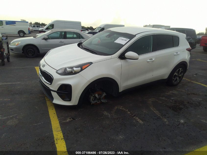 2021 Kia Sportage Lx VIN: KNDPM3AC0M7896066 Lot: 37186486