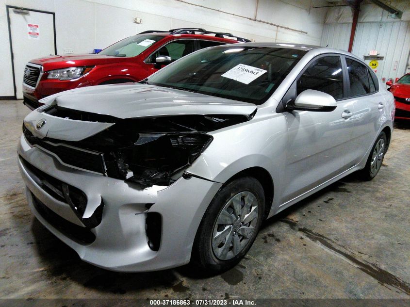 2020 Kia Rio S VIN: 3KPA24AD5LE313676 Lot: 37186863