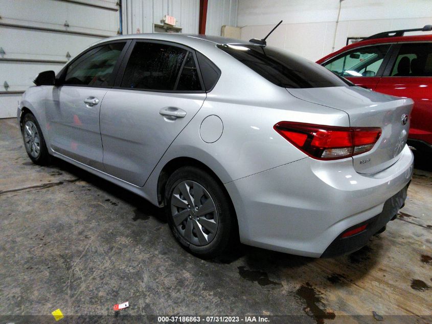 2020 Kia Rio S VIN: 3KPA24AD5LE313676 Lot: 37186863