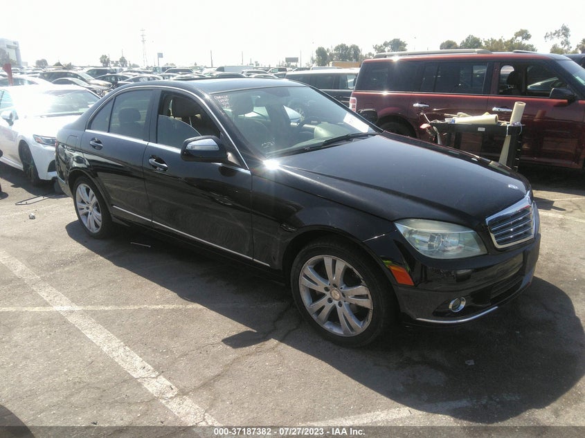 2009 MERCEDES-BENZ C CLASS VIN: WDDGF54X29R063729