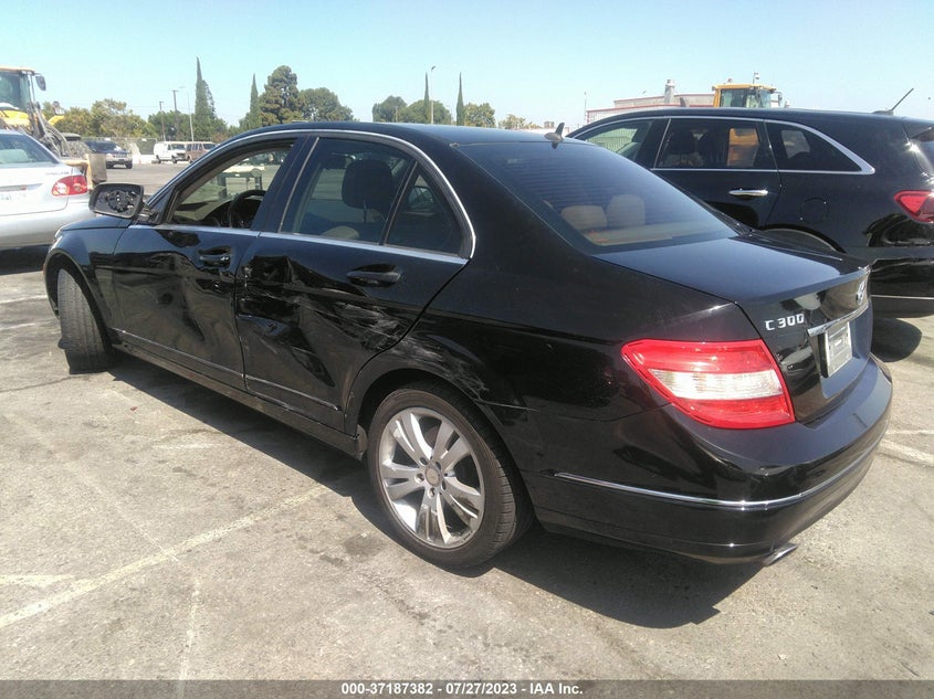 2009 MERCEDES-BENZ C CLASS VIN: WDDGF54X29R063729