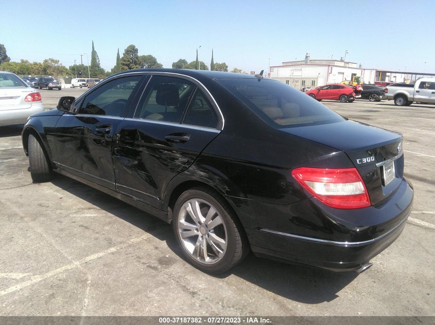 2009 MERCEDES-BENZ C CLASS VIN: WDDGF54X29R063729