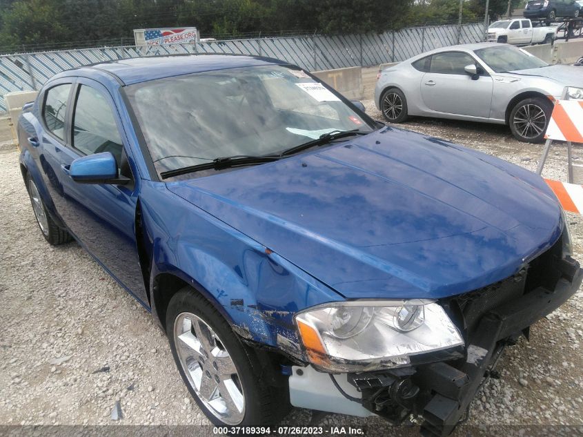 1C3CDZCB6DN634199 2013 Dodge Avenger Sxt