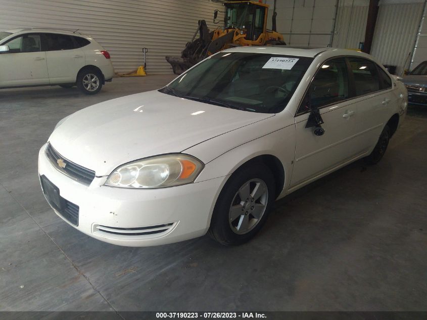 2008 Chevrolet Impala Lt VIN: 2G1WT58K181378096 Lot: 37190223