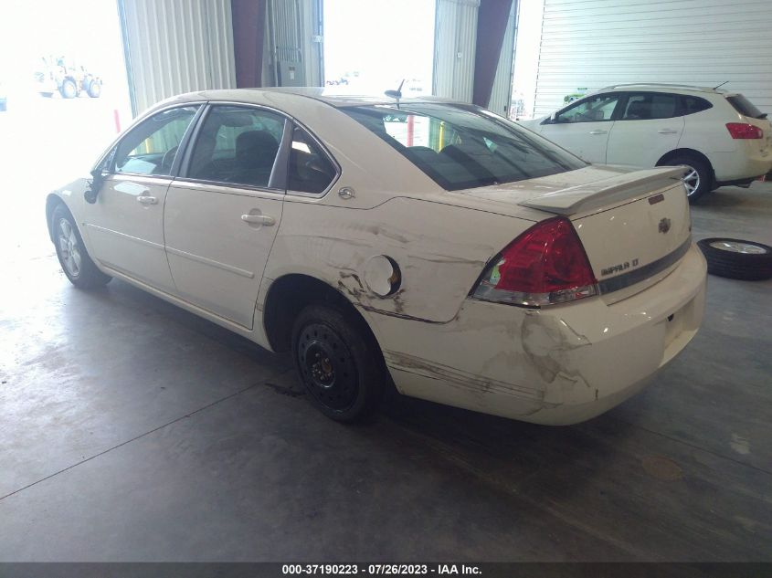 2008 Chevrolet Impala Lt VIN: 2G1WT58K181378096 Lot: 37190223