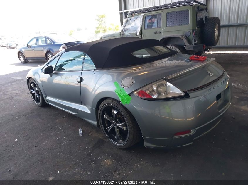 2008 Mitsubishi Eclipse Gt VIN: 4A3AL35T88E001389 Lot: 37190621